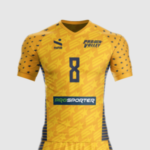 ProVolley Men's Jersey Yellow Front