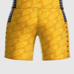 ProVolley Men's Shorts Yellow Back