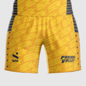 ProVolley Men's Shorts Yellow Front