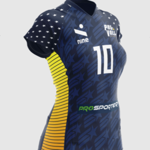 ProVolley Women's Jersey Navy Front-Side