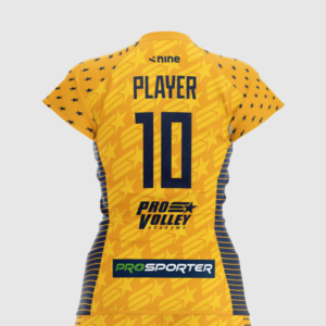 ProVolley Women's Jersey Yellow Back