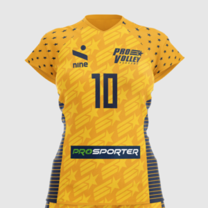 ProVolley Women's Jersey Yellow Front