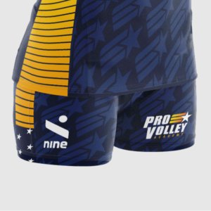 ProVolley Women's Shorts Navy Front-Side