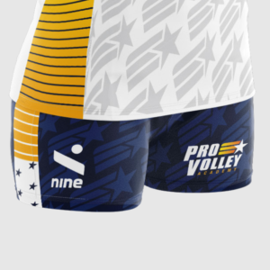 ProVolley Women's Shorts White Front-Side