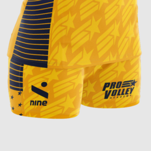 ProVolley Women's Shorts Yellow Front-Side