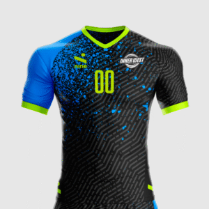 Inner West Volley Men's Jersey (Black, White) - Image 4