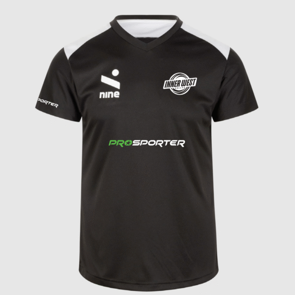 IWV Black Men Training T-shirt Front