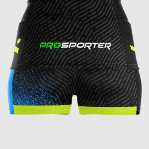 Inner West Volley Women's Shorts (Black, White) - Image 6